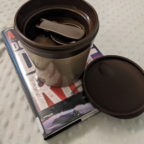 Starbucks 2010 gold stainless steel food container - Picture 2 of 5